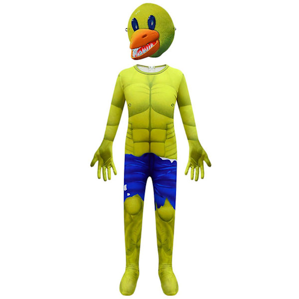 Lasten Halloween-asut Anime Rainbow Friend Game Cosplay Vaatteet Pojat Tytöt Body Sarjakuva Karnevaali Joululahja lapsille 4670 140cm