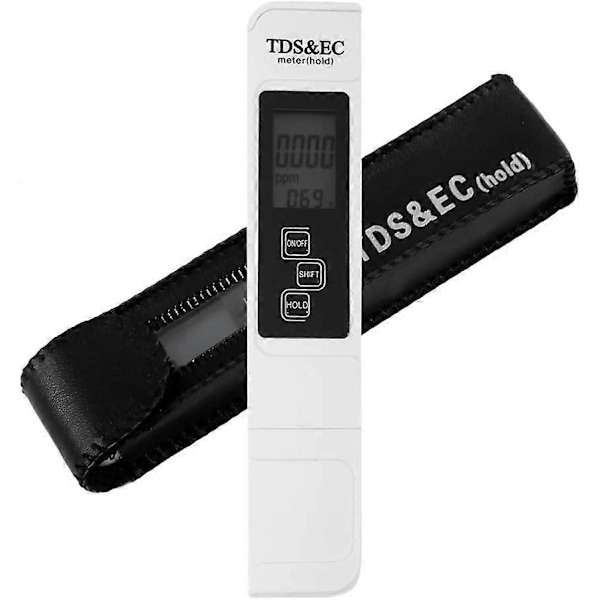 LCD Skærm TDS EC Måler Digital TDS Tester 3 i 1 til Vandkvalitet Pen Tester EC, Konduktivitet og Temperatur Drikkevand Kvalitet Renhed Måling