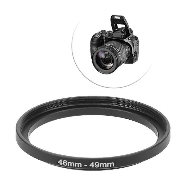 46mm - 49mm Metallinen Step Up Rengas Linssisovitin Suodatin Kameratyökalu Tarvikkeet Uusi