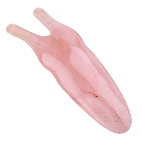 Gua Sha for Ansiktsverktøy Resin Guasha Brett for SPA Akupunkturterapi Y-formet Gaffelbehandling Nese Massasje Plate Verktøy