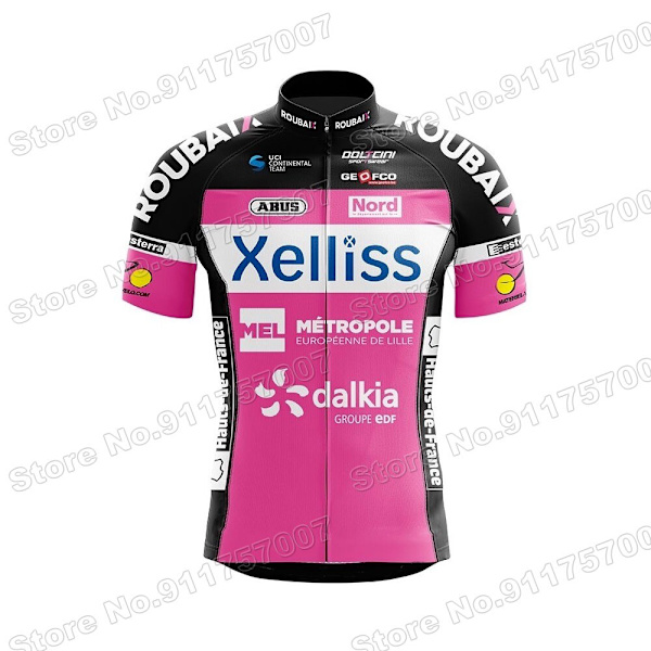 2021 Xelliss Team Pyöräilypaita Set Pyöräilyvaatteet Miesten Maantiepyöräpuku Polkupyörän ruokalappu shortsit MTB Maillot Ropa Ciclismo 1 3XL