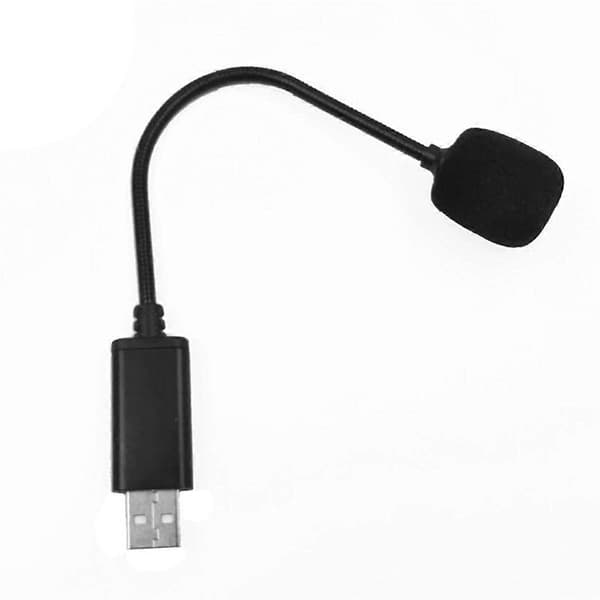 USB Mikrofon Justerbar Mini MIC Anti-Støj til Laptop/PC Computer