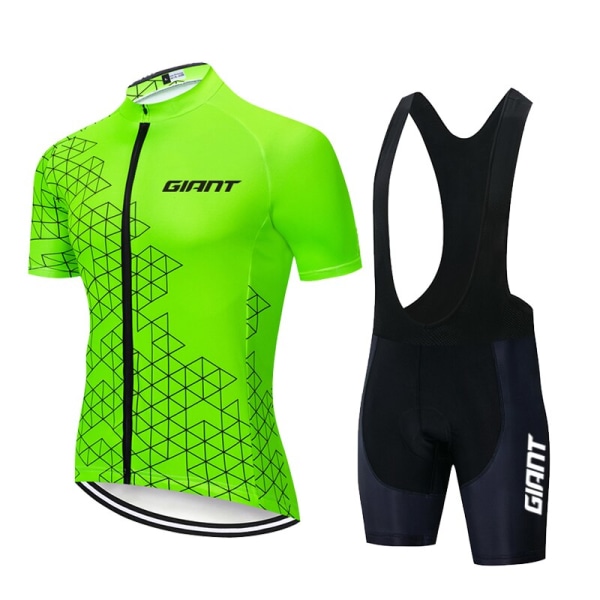 2023 Cykeltröja Set Summer GIANT Cycling Wear Mountainbikekläder Cykelkläder MTB Cykel Cykelkläder Cykeldräkt White L