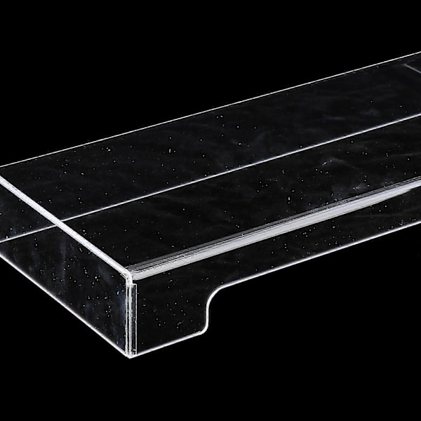 Akryl Mekaniska Tangentbordsskydd Transparent Hållbart för Skrivbord 5x150x48mm