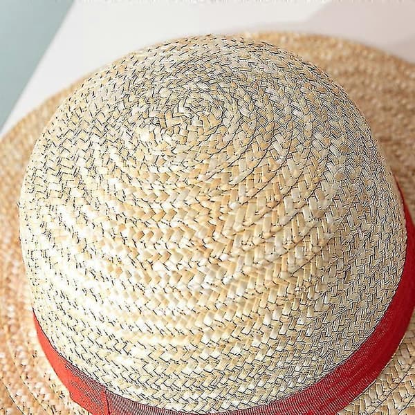 One Piece Luffy Cosplay Stråhat