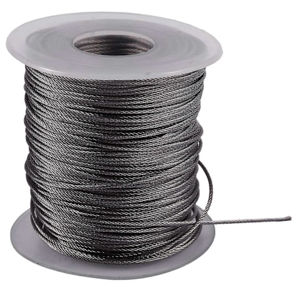 Løfte Hejseværk 7x7 1mm Dia Rustfrit Stål Fleksibel Wire 54m