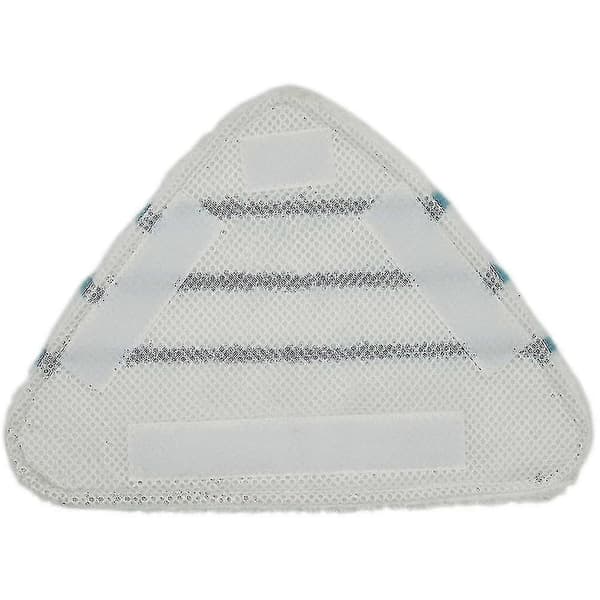3 stk Dampmopputskiftbare Puter Trekant Vaskbar Klut Rengjøring Gulv Mikrofiber Mopphode Pute Damp