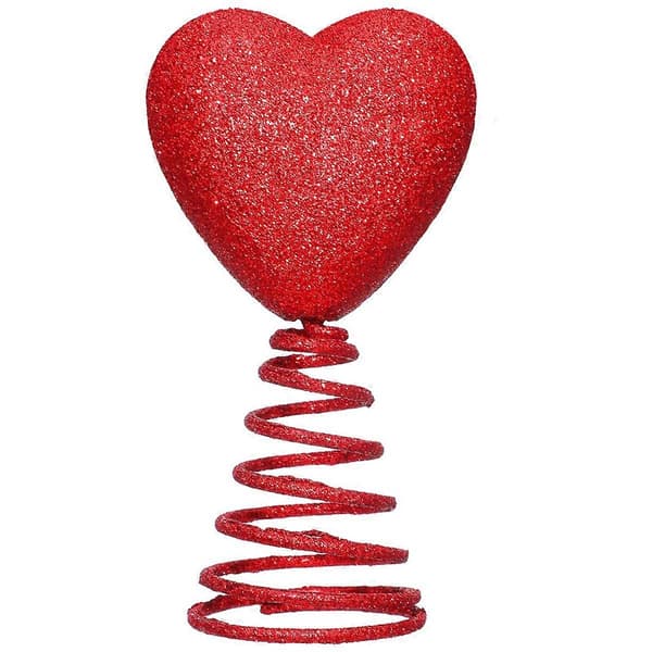 5-tommers Mini Valentinsdag Glitterhjerter