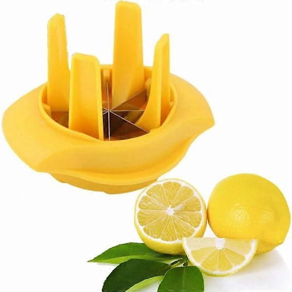1 Citron- och Limeskärare för Matdekorationer, Drycker, Frukter Apelsinseparator, Slumpmässiga Färger