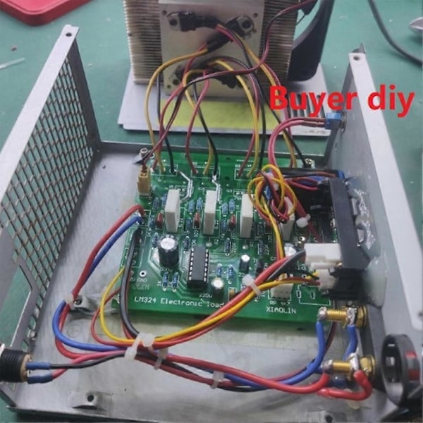 DIY-kit 150W 10A Batterikapacitetstestare Justerbar Konstant Ström Elektronisk Last Urladdningstest