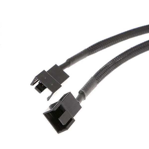 PWM-tuuletin 4-nastainen Molex-uros - 3-nastainen/4-nastainen PC-tuulettimen virtasovittimen liitäntäkaapeli