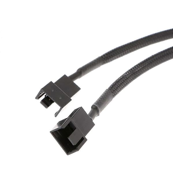 PWM Vifte 4-Pin Molex Hann til 3-Pin/4-Pin PC Vifte Strømadapter Kabel