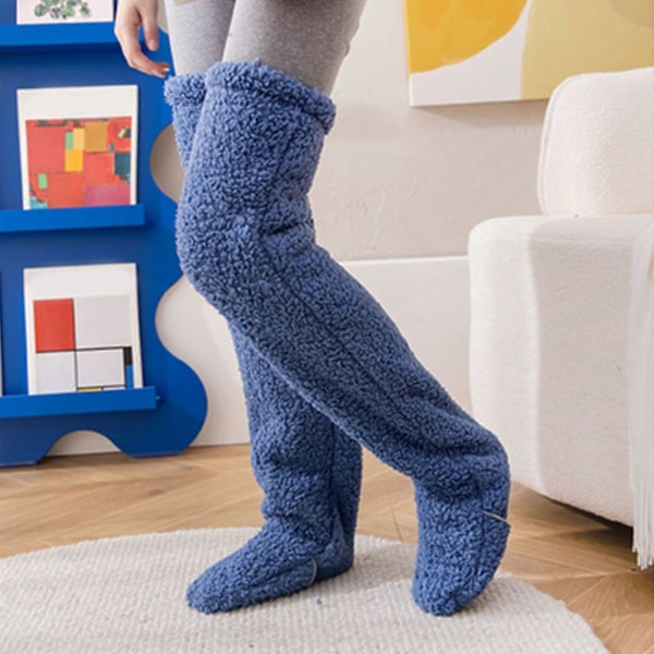 Snugglepaws Socktofflor, Snugglepaws Långa Strumpor, Snugglepaws Strumpor Dam Fuzzy Fluffiga Mysiga Varma Supermjuka Toffelstrumpor