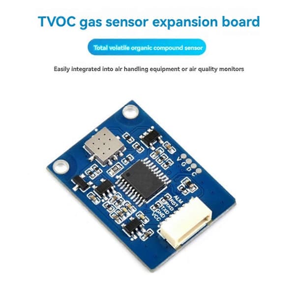 TVOC Gassensor Utvidelseskort Modul UART Kommunikasjon
