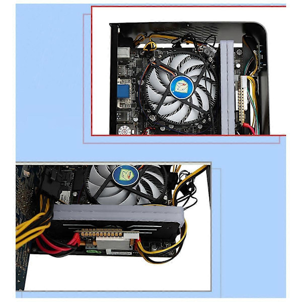 450W 24Pin 12V DC Sisääntulo 450W Ulostulo Realan Mini ITX Pico PSU DC ATX PC Kytkin DC-DC ATX Virtalähde