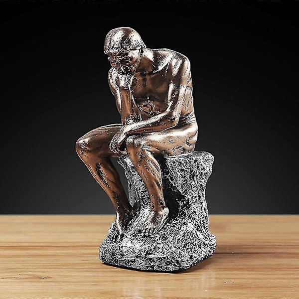 Resin Thinkers Staty Retro Ornts Hem Råttor Tillbehör Hantverk ()