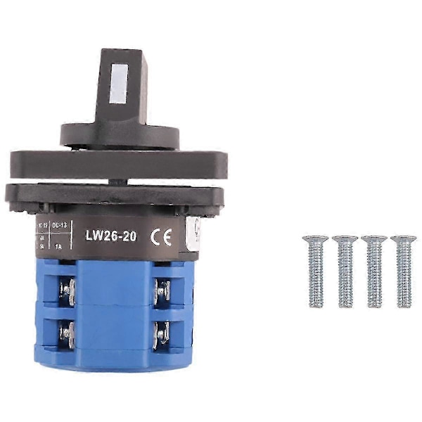 Universal 8 Terminaler 5 Positioner Master Control Rotary Cam Switch 20A