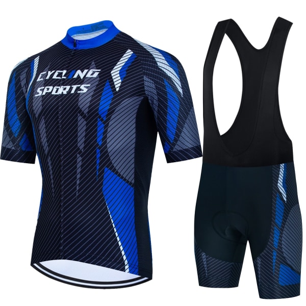 CYKLOPEDIA Pyöräily Mtb Vaatteet Miesten Miesten Pyörä Täydellinen 2023 Set Housut Geeli Jersey Laserleikkaus Uniform Tricuta Vaatepuku Silver Asian size - M