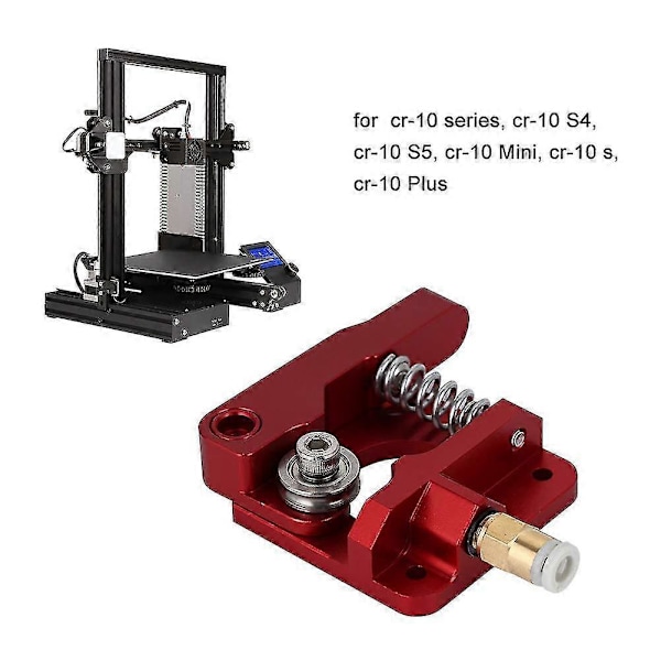 Mk8 Aluminium 3D-skrivarersättningssträngsprutare - För Ender3, Cr-10, Cr-10s, Cr-10 S4, Cr-10 S5
