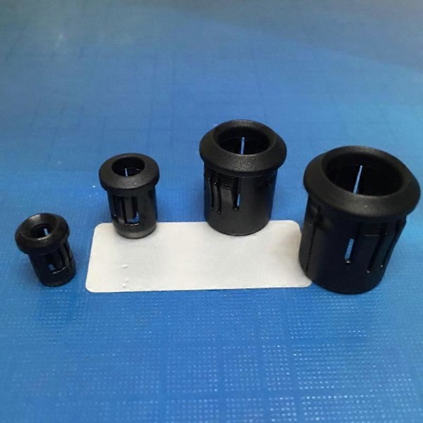 50 stk. LED-holder Plast Lampeinnfatning Monteringsdiodeholder Klemmeinnfatning (5 mm)