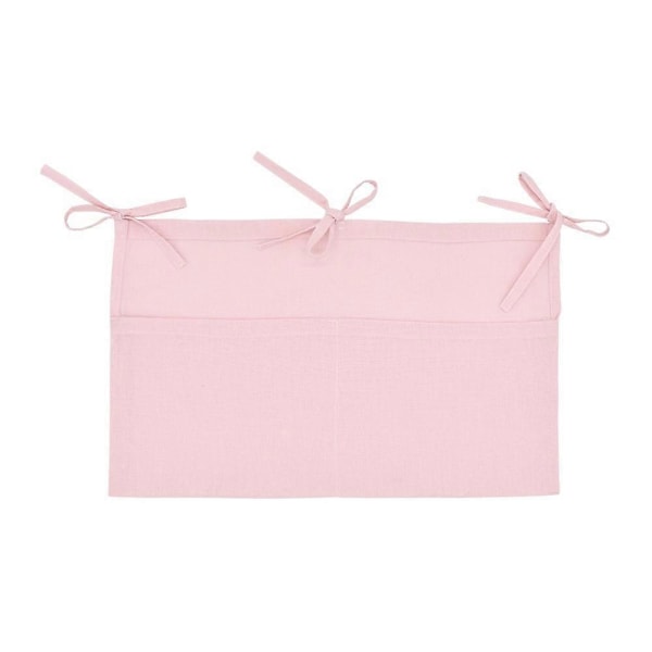 Hengende Oppbevaringspose - Barneseng Lommeorganisator Solid Barnerom Sengside Leker Hengende Pose 50.8*30.4cm