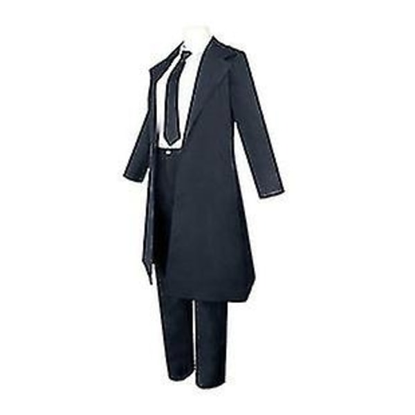 Chainsaw Man Machima Cos Suit Motorsav Man Demon Hunter Pava Long Windbreaker Cosplay kostume XXL