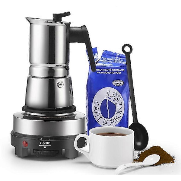 500W Elektrisk Mini Komfur Kogeplade Multifunktion Madlavning Kaffevarmer Ny