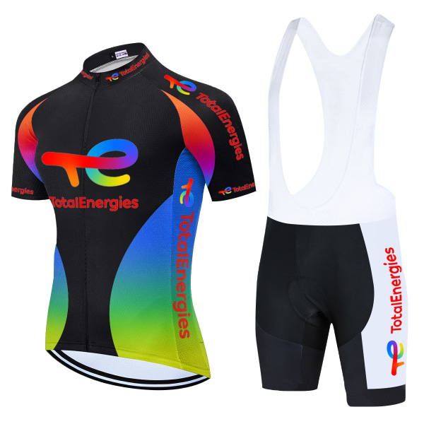 Total New Energies Equipacion Ciclismo Verano Hombre Kesäpyöräilypaita Miesten Roupa Ciclismo Masculino 20D Pyöräilyvaatteet 2022 Cycling Clothing 10 XXL