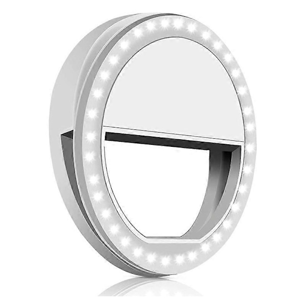 Selfie-rengasvalo 36 LED-valolla, 3-tasoinen säädettävä kirkkaus