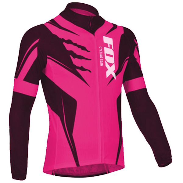 Fox Cycling Team Miesten pyöräilypaita pitkähihainen MTB-pyöräasu equipacion ciclismo hombre Polkupyörän vaatteet Kilpapyöräilyvaatteet 6 4XL