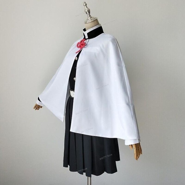 Tsuyuri Kanao Costume Voksen Barn Anime Demon Slayer Kimetsu No Yaiba Tsuyuri Kanao Cosplay Costume Uniform Kvinner Kimono Haori M