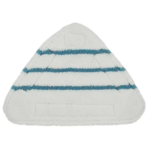 3 stk Dampmopputskiftbare Puter Trekant Vaskbar Klut Rengjøring Gulv Mikrofiber Mopphode Pute Damp