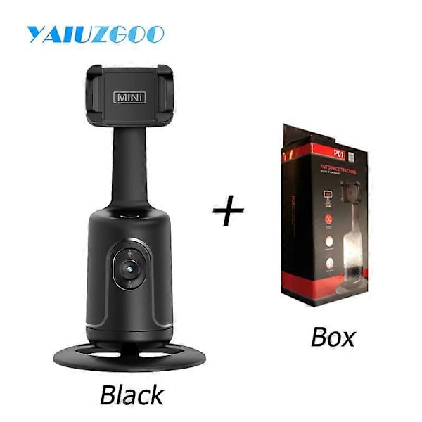360 Graders Rotation Gimbal Stabilisator Til Smartphone Desktop Auto Ansigtssporing Gimbal Stativ Til Tiktok Live Video Fotografering Selfie