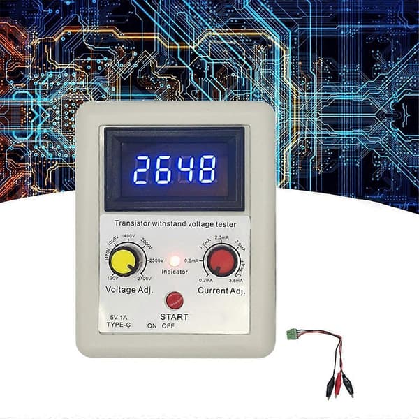 Spændingskapacitet IGBT istor Tester MOS Triode Diode LED Spændingskapacitetstester Modstå V