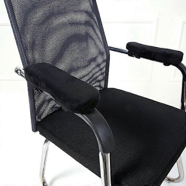 Ekstra Tykke Armleneputer til Stol Albuepute Trykkavlastning Kontorstol Gamingstol Armlene med Memory Foam Armlene