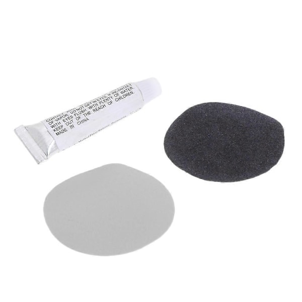 1 stk. PVC Oppblåsbar Luftmadrass Båt Sofa Reparasjonssett Lapper Lim for Luftmadrass