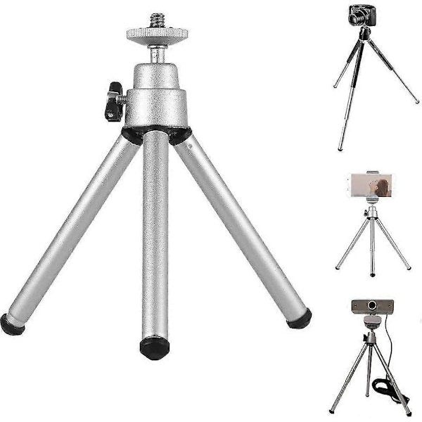 Bordsstativ Ultralätt Mini Bordsstativ Webbkamera, Acsergery DSLR-kamera, Acsergery Videopresent