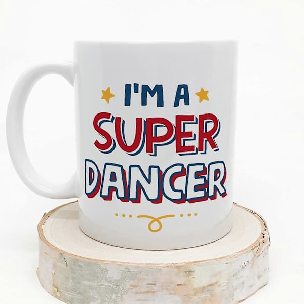 Danse Kop Jeg Er Super Sjov Gave til Kolleger Keramisk 330 ml Kop