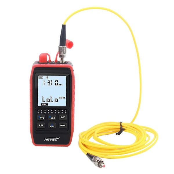 Noyafa Nf-908s Multifunksjonell Optisk Effektmåler & Nettverkslinjesøker Kabeltrådsporer Opm Visuell Feillokalisator Nettverkskabel Testmåler Oppladbar