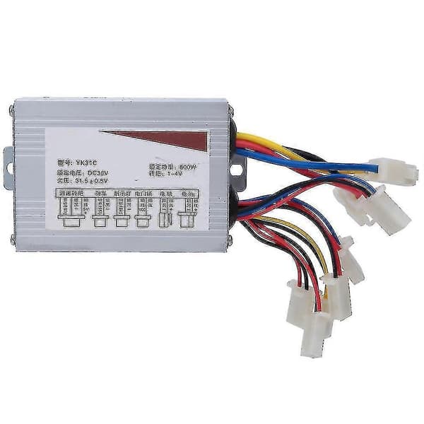 36V 800W Elektrisk Borstmotor Kontroller DC Motor Hastighetskontroll För Elektro Trehjuling Scooter