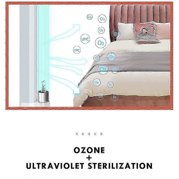 8w T5 Germicid Lampe Uvc Desinfeksjonslampe Ultraviolett Drepe Midd Uv Lampe 220v