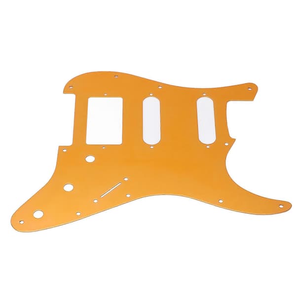 Elektrisk Gitarr Plektrumskydd Aluminiumlegering Repskydd i Orange för Skydd