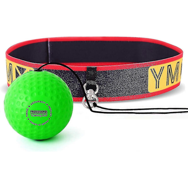 Ultimate Reflex Ball Set - 4 Reaktionsbolde + 2 Justerbare Pandebånd, Perfekt til Reaktionstid, Timing, Præcision, Fokus og Hånd-Øje Koordinationstræning