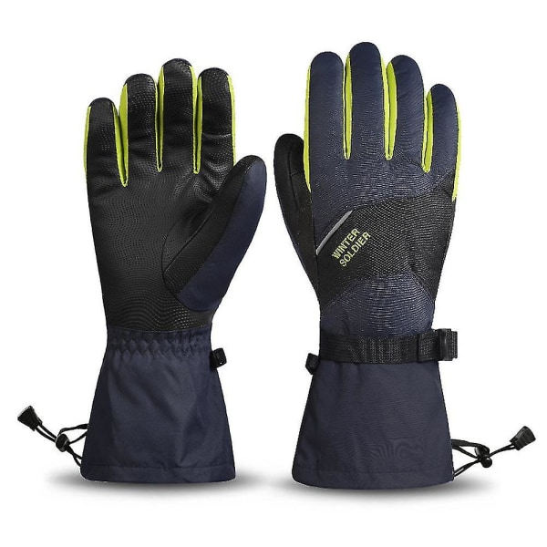 Vandtætte ski- og snehandsker, 3m nye Sherry Winter Warm Touch Screen Skihandsker XL