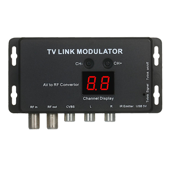 TVLINK Modulaattori AV - RF Muunnin & IR Jatke RF Modulaattori