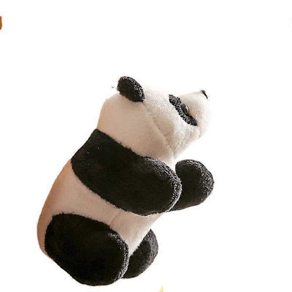 2 stk. Tegneserie Plys Panda Vedhæng Nøglering, Søde Taske Ornamenter Rygsæk Håndtaske Vedhæng Nøgleringe Charme Gaver Nøglering Til Mænd Kvinder