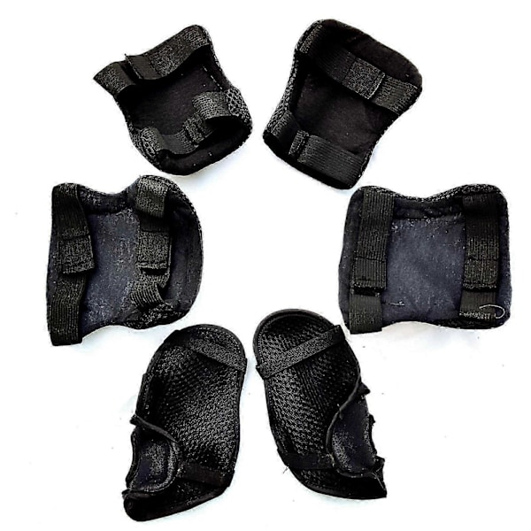 7 st/set Barn Hjälm Knä Armbågsskydd Cykling Skate Bike Skydd SZS0542