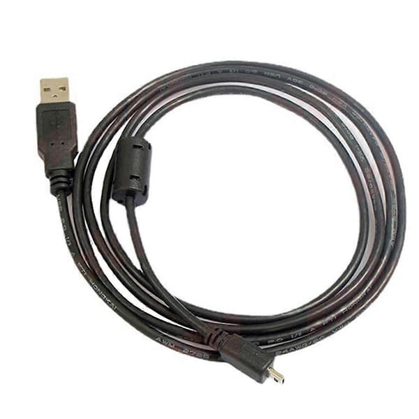 -E6 Datakabel Digitalkamera USB Mini 8 Pin Universal 1,5M med Magnetisk Ring