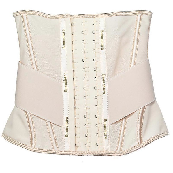 Latex Midjetränare Kroppsformare Korsett Underbyst Shapewear Kvinnor Stålben Cincher Slimmande Mage Sportgördel