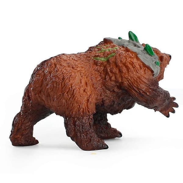 Björn Solid PVC Actionfigur Skrivbords Dekorativ Prydnad Samlingsgåva